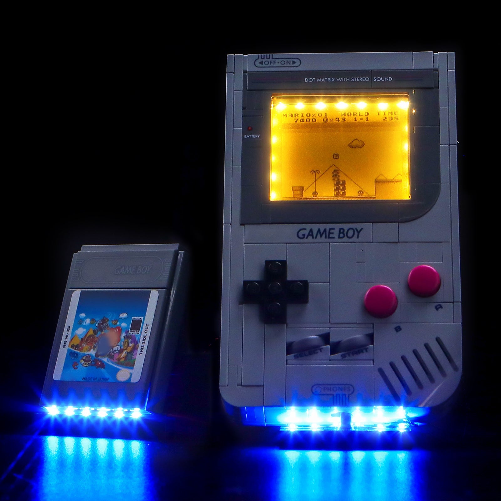 LED-beleuchtungsset für LEGO® Super Mario Game Boy™ 72046