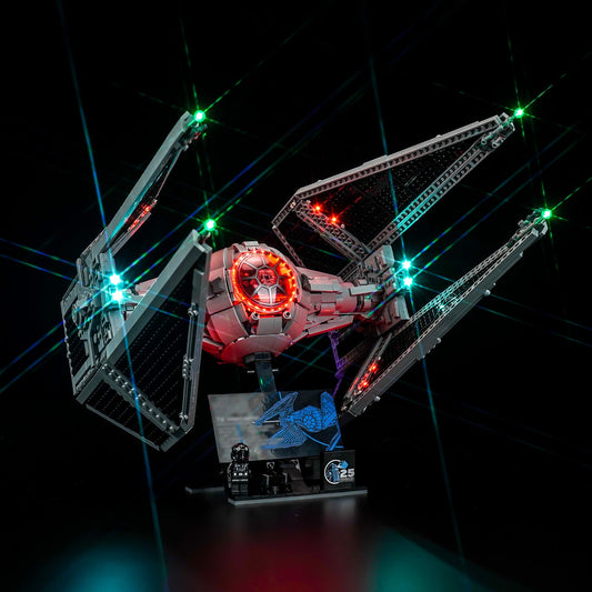 LED-beleuchtungsset für LEGO® Star Wars TIE Interceptor™ 75382