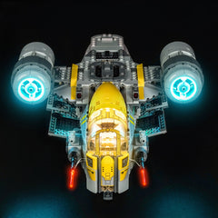 LED-belysningssæt til LEGO® Star Wars™ The Razor Crest™ – 75447 (varmlys-version)