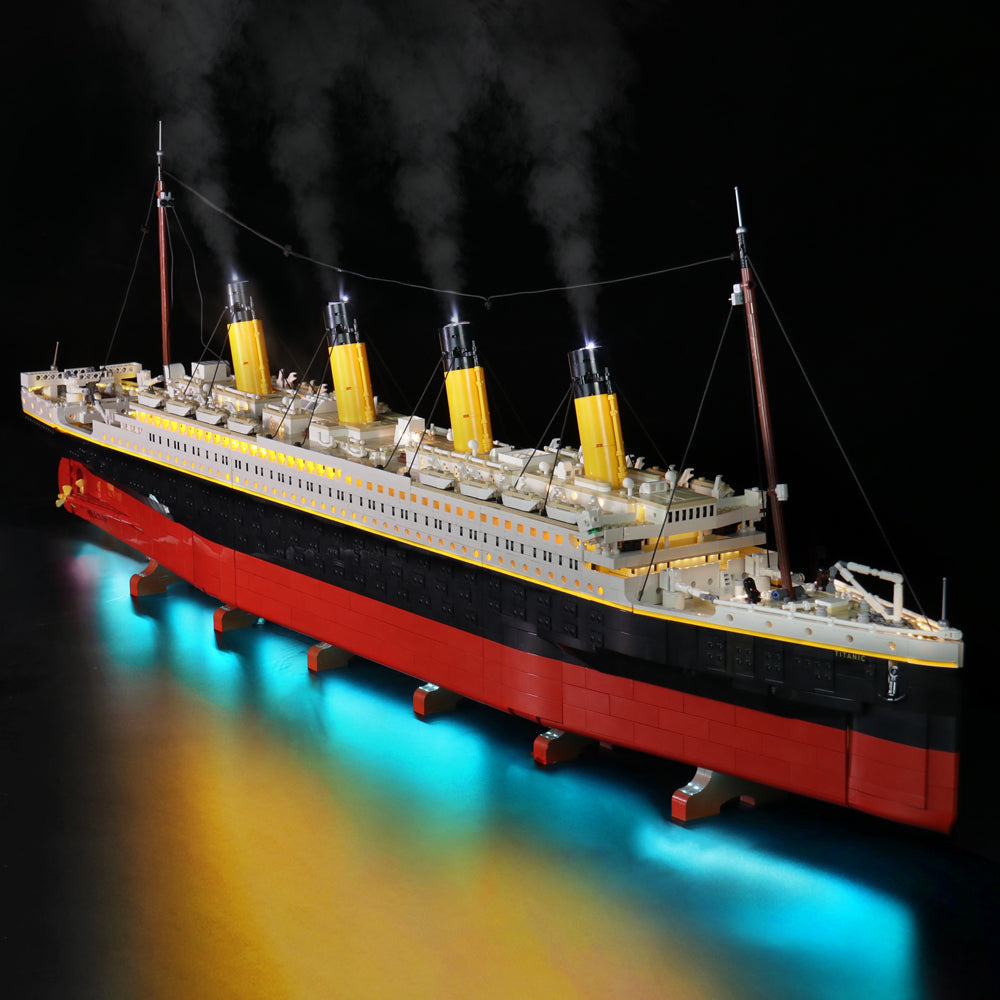 LED-beleuchtungsset für LEGO® Titanic 10294 – Fernbedienungs-Version