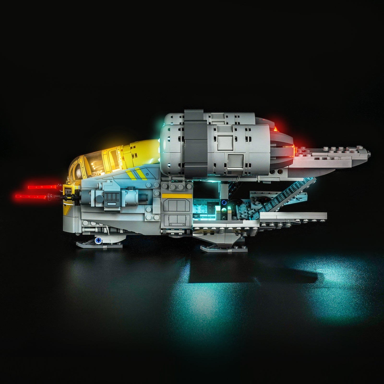 LED-belysningssæt til LEGO® Star Wars™ The Razor Crest™ – 75447 (varmlys-version)