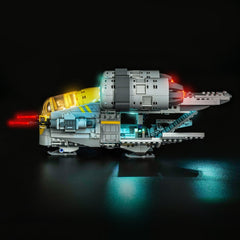 LED-belysningssæt til LEGO® Star Wars™ The Razor Crest™ – 75447 (varmlys-version)