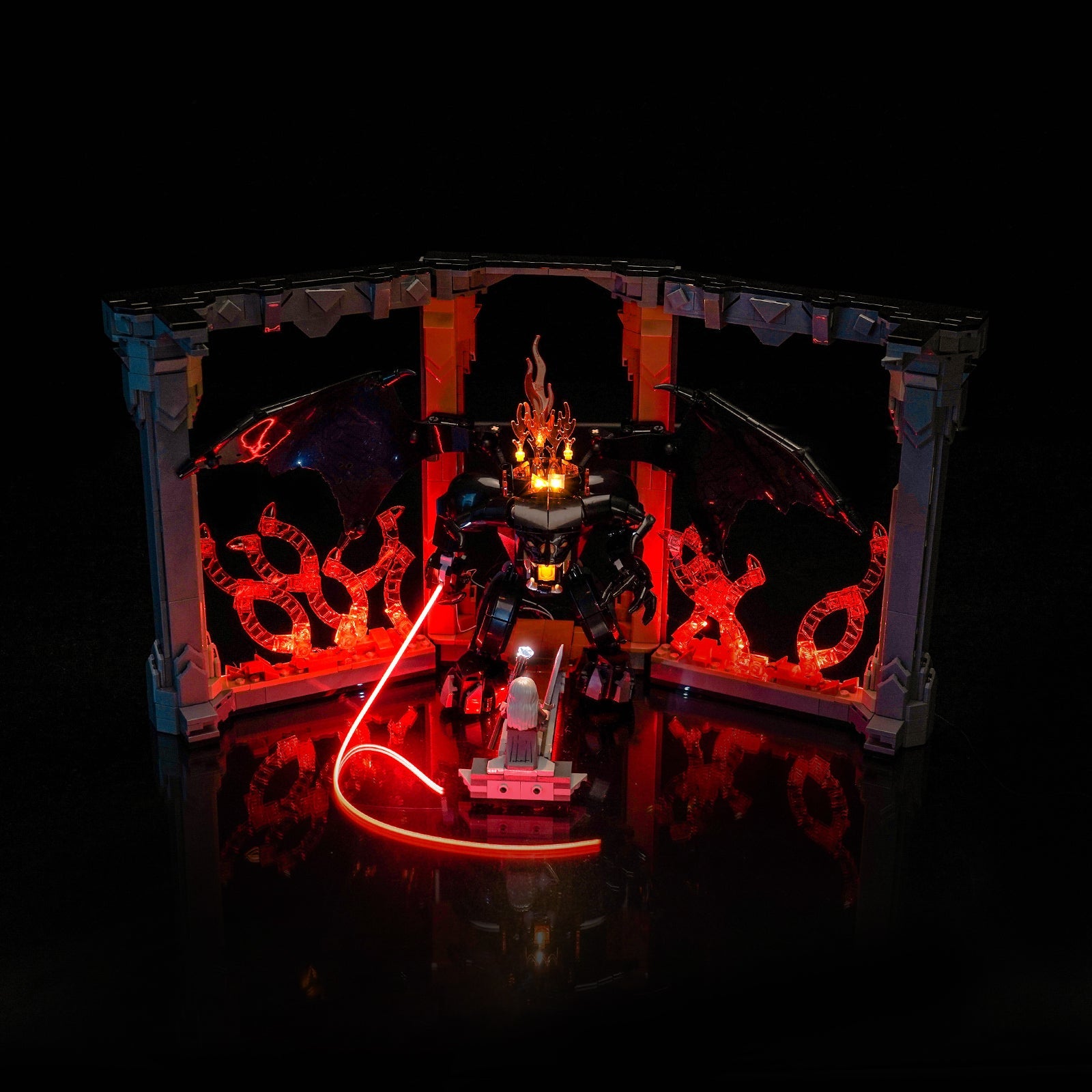 LED-Beleuchtungsset für LEGO® Der Herr der Ringe: Balrog-Diorama (10367)