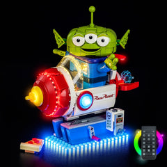 LED-belysningssæt til LEGO® Disney Alien med Pizza Planet Raketforlystelse – 43307 (Galaktisk Edition)