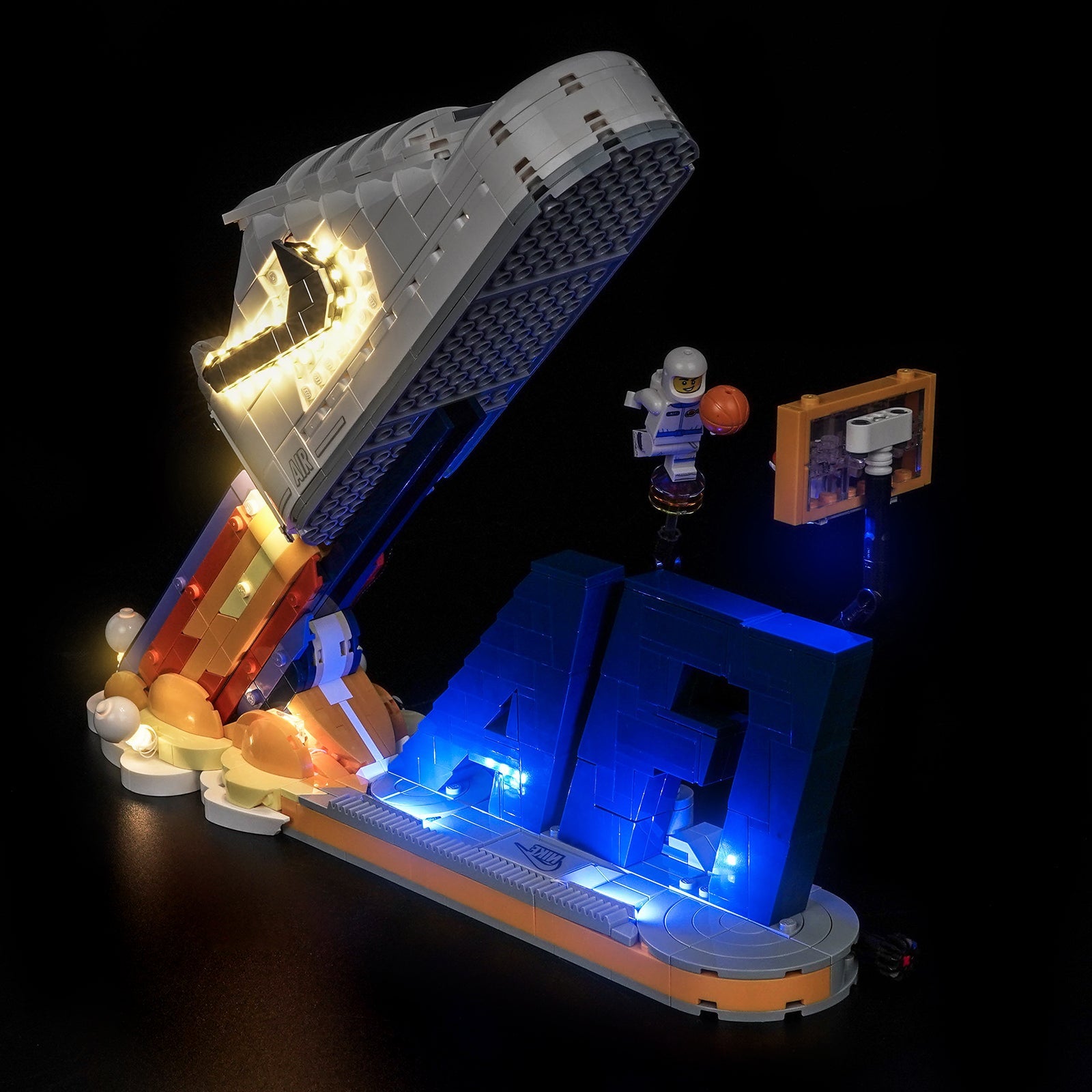 Bricklightlab LED-Beleuchtungsset für LEGO Nike Air Force 1 x LEGO Set 43026