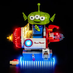 LED-belysningssæt til LEGO® Disney Alien med Pizza Planet Raketforlystelse – 43307 (Galaktisk Edition)