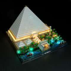 LED-beleuchtungsset für LEGO® The Great Pyramid of Giza 21058