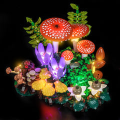 LED-Beleuchtungsset für LEGO® Botanicals Waldpilze 11505 (Elite Edition)