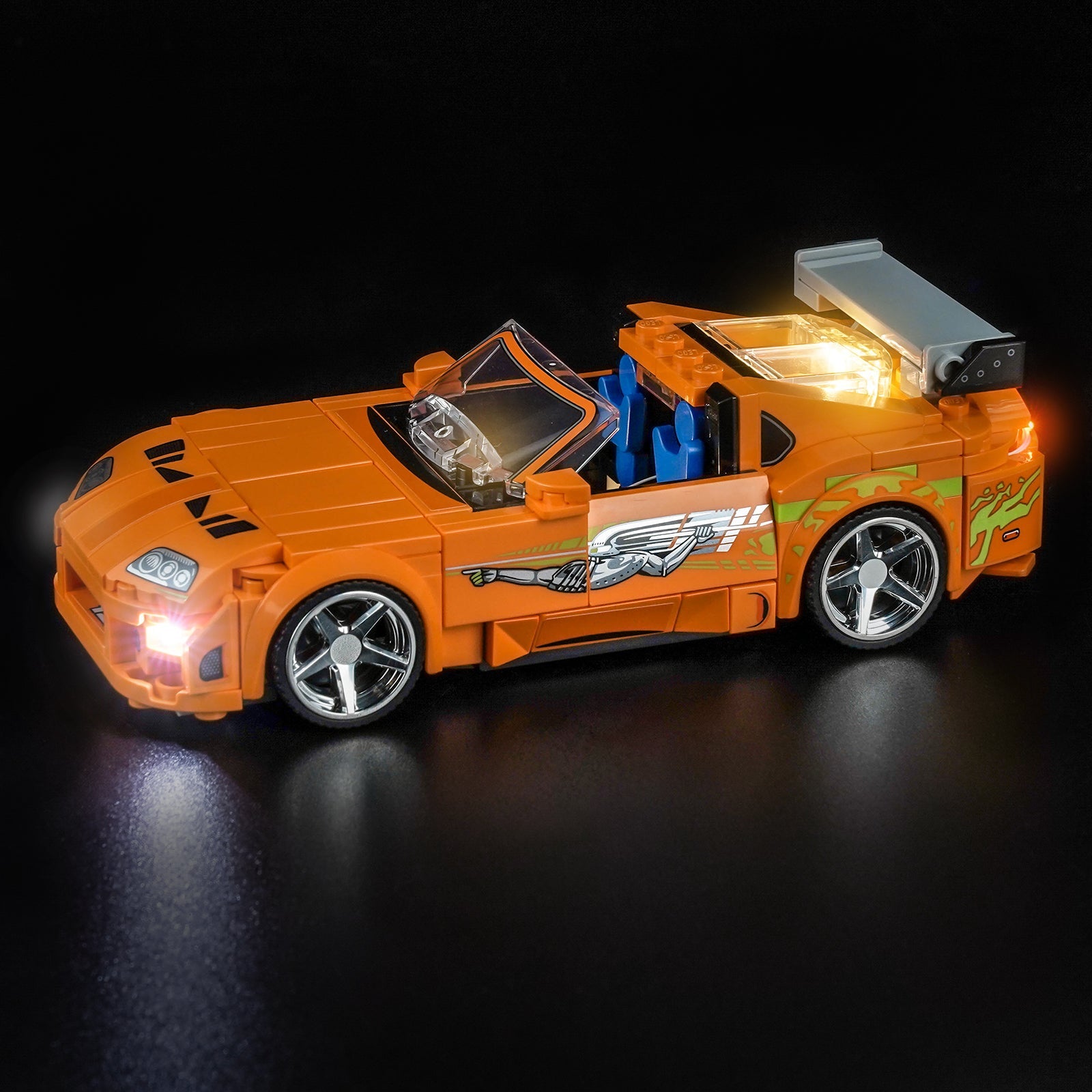 LED-Beleuchtungsset für LEGO® Speed Champions The Fast and The Furious Toyota Supra MK4 77260 (Elite Edition)