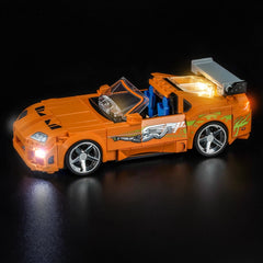 LED-Beleuchtungsset für LEGO® Speed Champions The Fast and The Furious Toyota Supra MK4 77260 (Elite Edition)