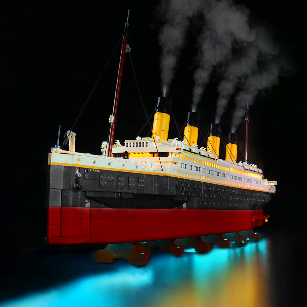 LED-beleuchtungsset für LEGO® Titanic 10294 – Fernbedienungs-Version