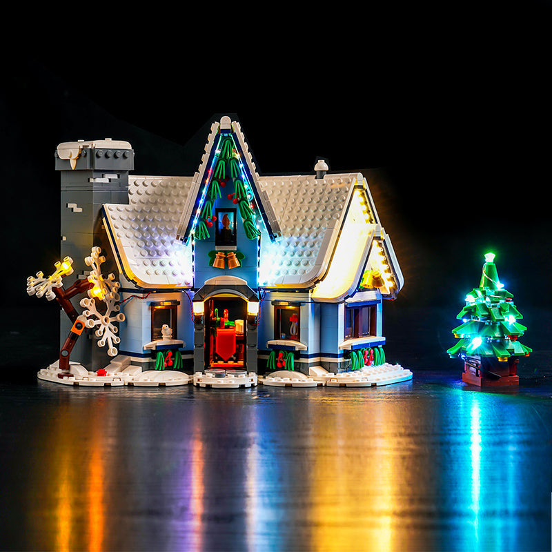 LED-beleuchtungsset für LEGO® Santa’s Visit 10293