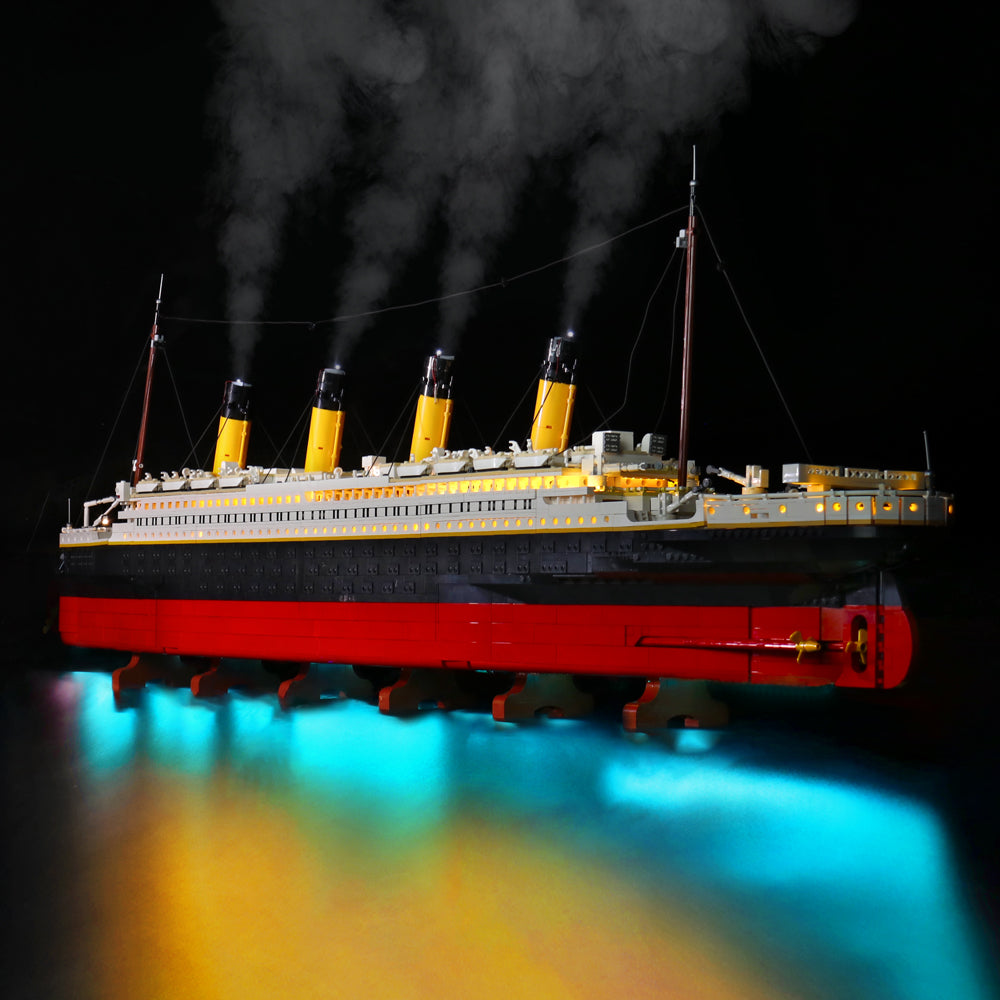 LED-beleuchtungsset für LEGO® Titanic 10294 – Fernbedienungs-Version