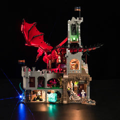 LED-beleuchtungsset für LEGO® Dungeons & Dragons: Red Dragon's Tale 21348