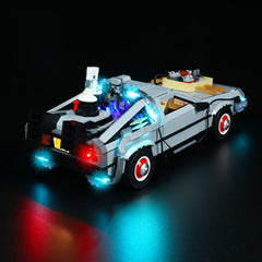LED-beleuchtungsset für LEGO® Icons Back to the Future Time Machine 10300
