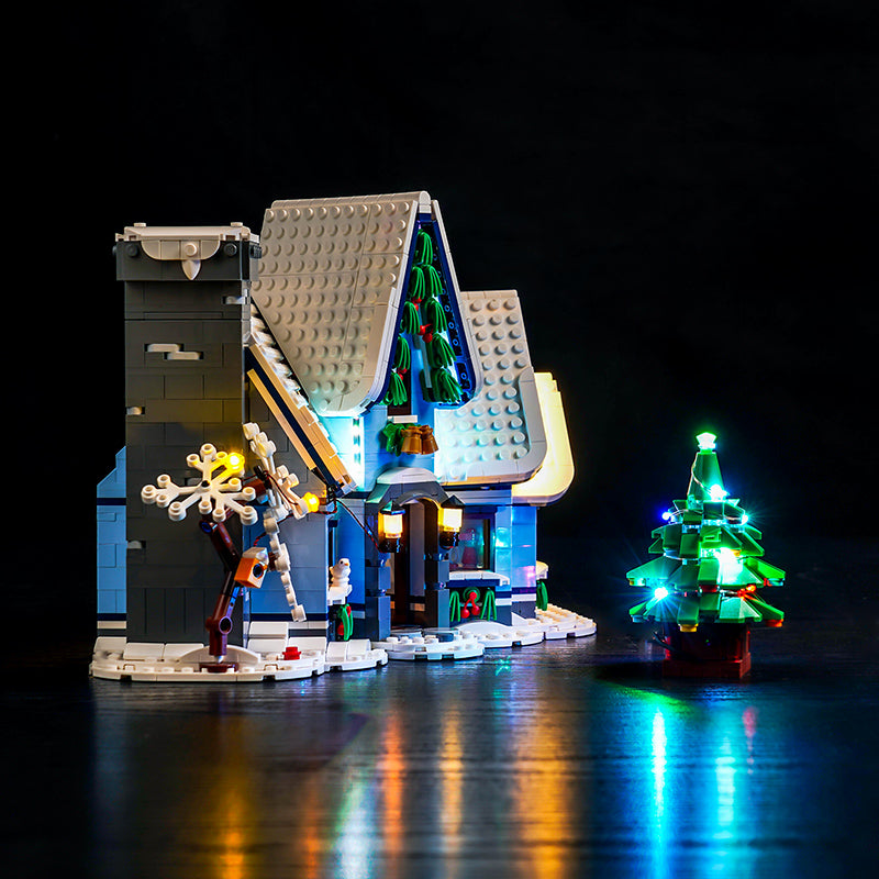 LED-beleuchtungsset für LEGO® Santa’s Visit 10293