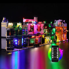 LED-Beleuchtungsset für LEGO® Harry Potter™ Winkelgasse™ 75978 Fernbedienungs-Version
