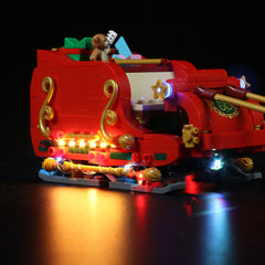 LED-beleuchtungsset für LEGO® Santa's Sleigh 40499