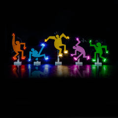 LED-beleuchtungsset für LEGO® Art Keith Haring – Dancing Figures 31216