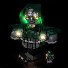 Bricklightlab Light Kit for LEGO Marvel Doctor Doom Bust 76345