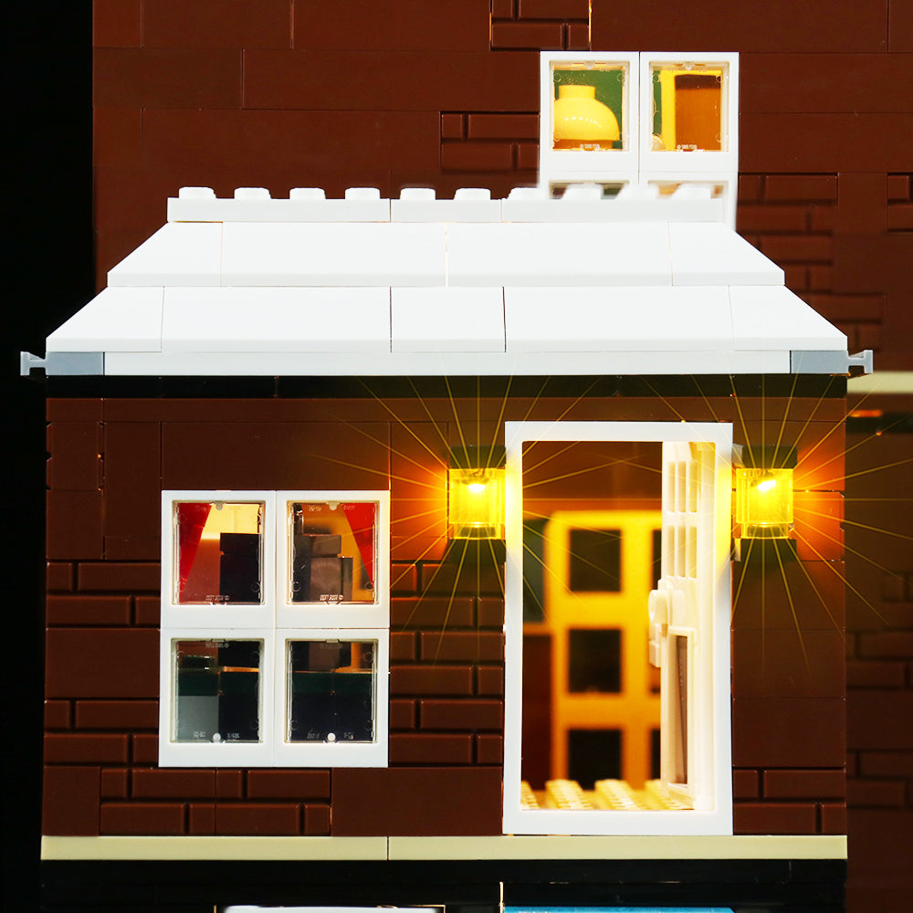 LED-beleuchtungsset für LEGO® Home Alone 21330 Klassik-Version
