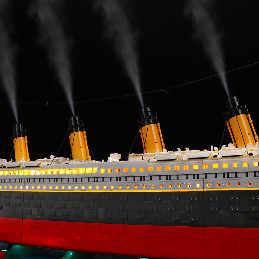 LED-beleuchtungsset für LEGO® Titanic 10294 – Fernbedienungs-Version