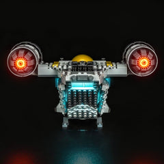 LED-belysningssæt til LEGO® Star Wars™ The Razor Crest™ – 75447 (varmlys-version)