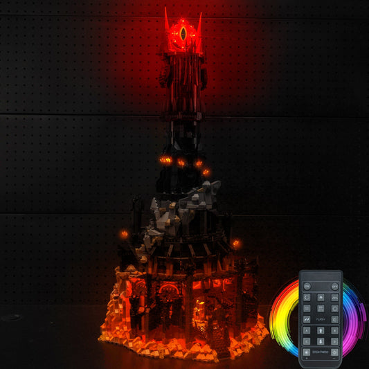 LED-Beleuchtungsset für LEGO® Icons Der Herr der Ringe: Barad-dûr (10333)