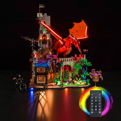 LED-beleuchtungsset für LEGO® Dungeons & Dragons: Red Dragon's Tale 21348