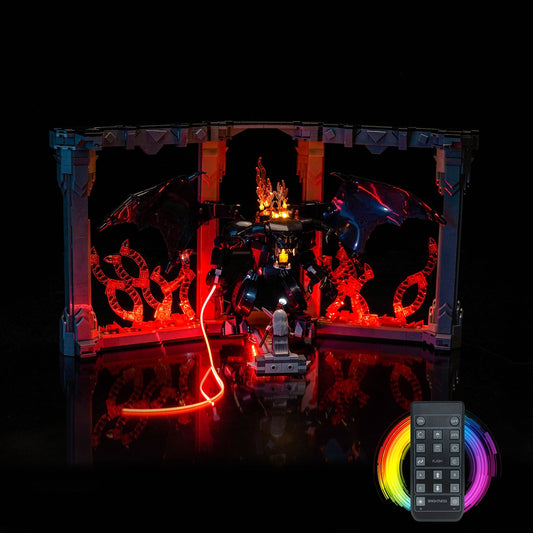 LED-Beleuchtungsset für LEGO® Der Herr der Ringe: Balrog-Diorama (10367)