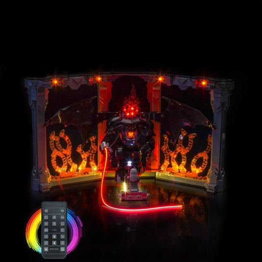 LED-beleuchtungsset für LEGO® The Lord of the Rings: Balrog™ Book Nook 10367 Version 2