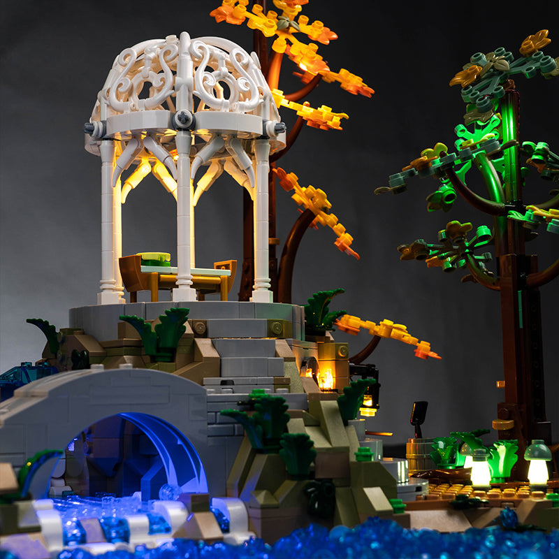 LED-Beleuchtungsset für LEGO® Der Herr der Ringe: Bruchtal (10316)