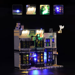 LED-Beleuchtungsset für LEGO® Harry Potter™ Winkelgasse™ 75978 Fernbedienungs-Version