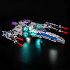 LED-Beleuchtungsset für LEGO® Star Wars New Republic X-Wing Starfighter™ – 75460 Fernbedienungs-Version
