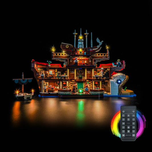 LED-beleuchtungsset für LEGO® One Piece The Baratie Floating Restaurant 75640