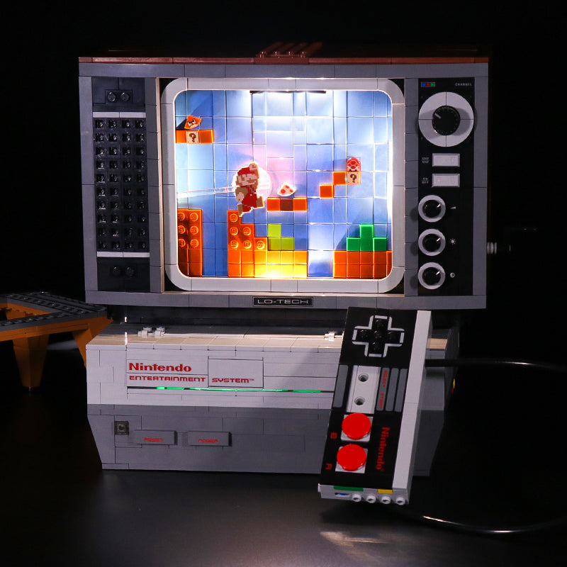 LED-beleuchtungsset für LEGO® Super Mario Nintendo Entertainment System™ 71374