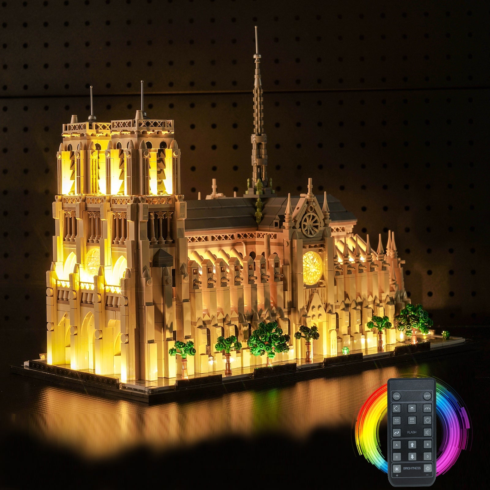 LED-Beleuchtungsset für LEGO® Architecture Notre-Dame de Paris (21061)