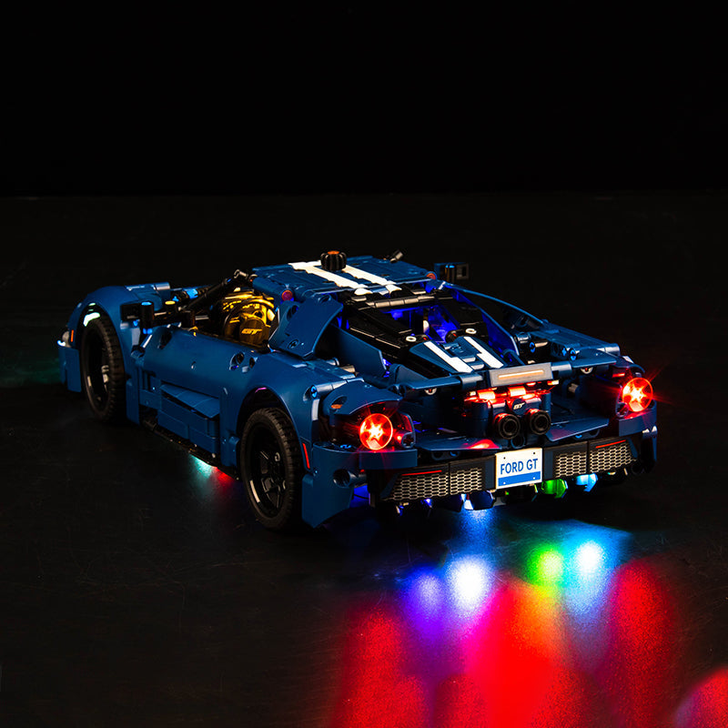 LED-beleuchtungsset für LEGO® Technic 2022 Ford GT 42154 Fernbedienungs-Version