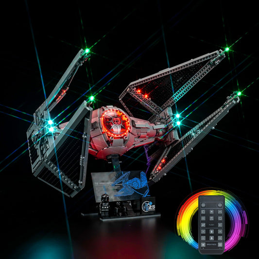 LED-beleuchtungsset für LEGO® Star Wars TIE Interceptor™ 75382