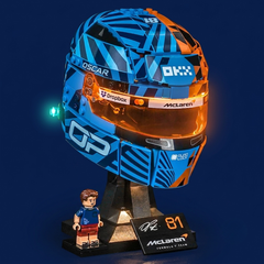 LED-Beleuchtungsset für LEGO® Icons McLaren Mastercard F1® Team Oscar Piastri Helm 43017