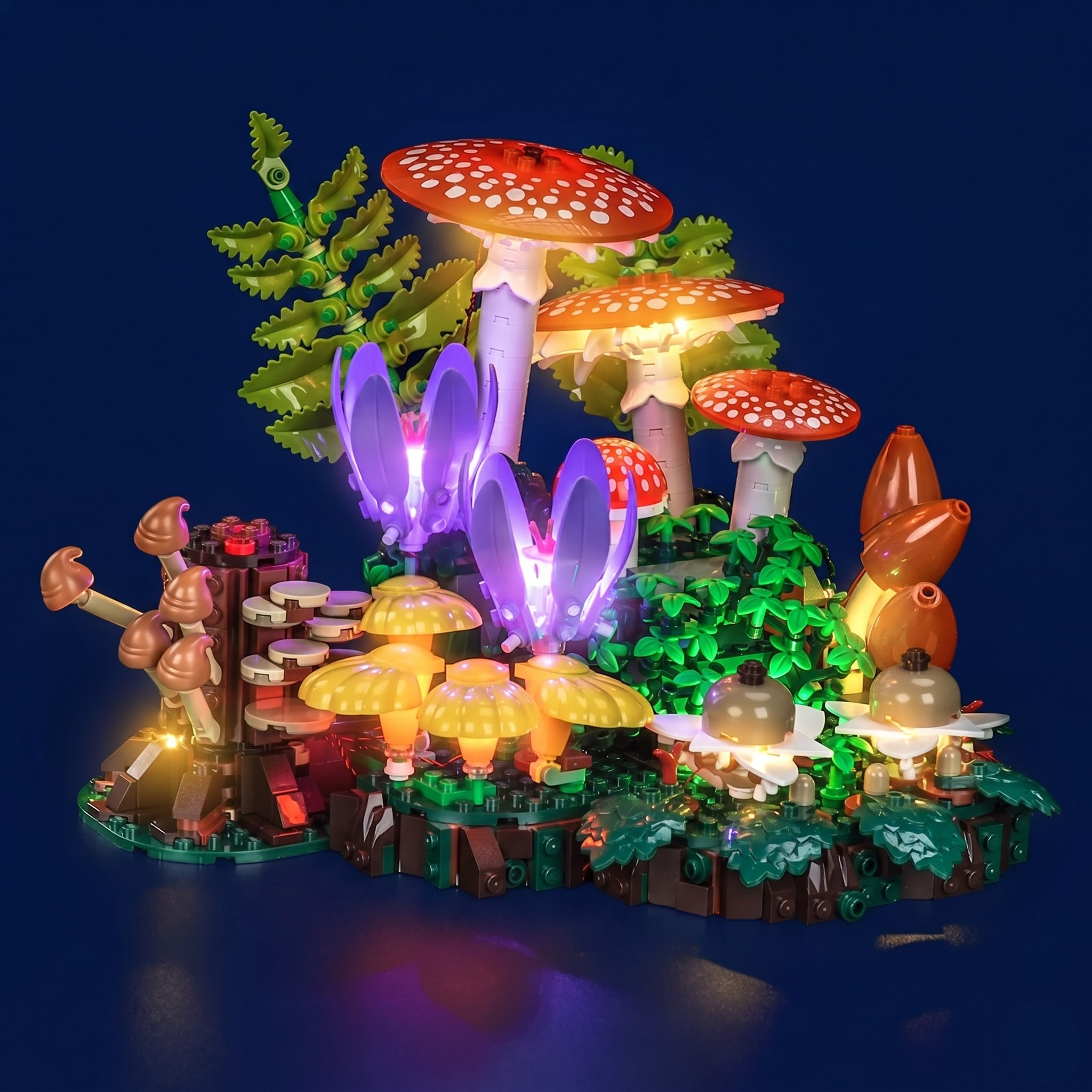 LED-Beleuchtungsset für LEGO® Botanicals Waldpilze 11505 (Elite Edition)