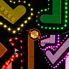 LED-beleuchtungsset für LEGO® Art Keith Haring – Dancing Figures 31216