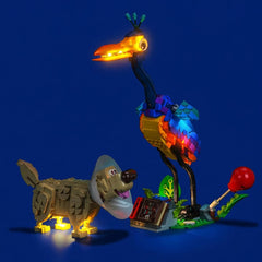 Set di Illuminazione LED per LEGO® Disney Up: Kevin e Dug – 43290 Versione con Telecomando