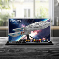 Staubdichte & UV-geschützte HD-Acryl-Vitrine für LEGO Star Trek 10356 U.S.S. Enterprise