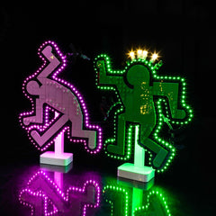 LED-beleuchtungsset für LEGO® Art Keith Haring – Dancing Figures 31216