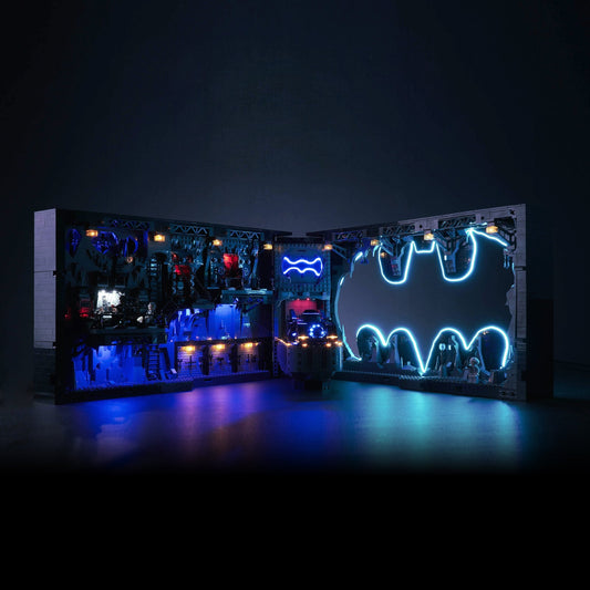 LED-beleuchtungsset für LEGO® Batcave™ – Shadow Box 76252