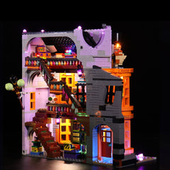 LED-Beleuchtungsset für LEGO® Harry Potter™ Winkelgasse™ 75978 Fernbedienungs-Version