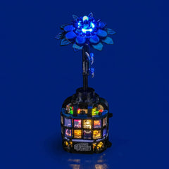LED-belysningssæt til LEGO® Wednesday Sets Black Dahlia Flower 76784