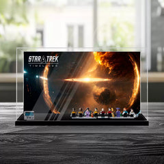 Staubdichte & UV-geschützte HD-Acryl-Vitrine für LEGO Star Trek 10356 U.S.S. Enterprise