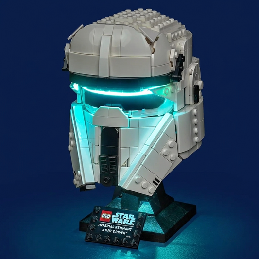 LED-Beleuchtungsset für LEGO® Star Wars Imperial Remnant AT-RT Driver™ Helmet 75458
